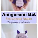 Amigurumi Bat Free Crochet Pattern