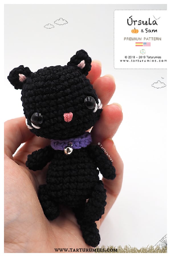 Amigurumi Black Cat Free Crochet Pattern