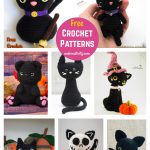 Amigurumi Halloween Black Cat Free Crochet Pattern