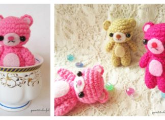 Amigurumi Mini Teddy Bear Free Crochet Pattern