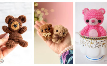 Amigurumi Mini Teddy Bear Free Crochet Pattern