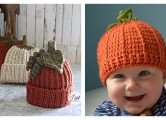 Baby Pumpkin Hat Crochet Patterns