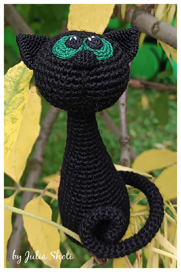 Black Cat Free Crochet Pattern