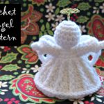 Christmas Angel Ornament Free Crochet Pattern