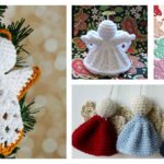 Christmas Angel Ornament Free Crochet Patterns