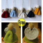 Christmas Angel Ornament Free Crochet Pattern