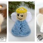 Christmas Angel Ornaments Free Knittin g Pattern