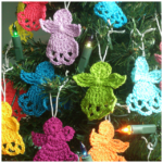 Christmas Angel Ornament Free Crochet Pattern