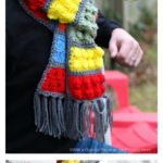 Awesome Lego Brick Scarf Free Crochet Pattern