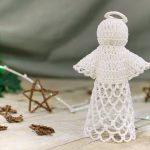 Christmas Lace Angel Free Crochet Pattern