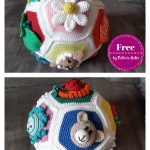 Educational Baby Ball Amigurumi Free Crochet Pattern