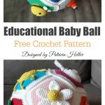 Educational Baby Ball Amigurumi Free Crochet Pattern