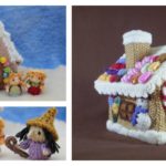 Gingerbread House Free Knitting Pattern and Idea