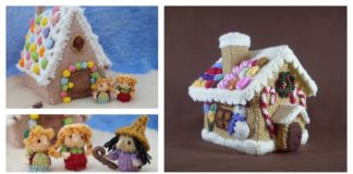 Gingerbread House Free Knitting Pattern and Idea