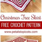 Granny Christmas Tree Skirt Free Crochet Pattern