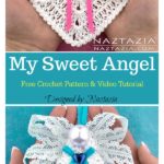 My Sweet Angel Ornament Free Crochet Pattern and Video Tutorial