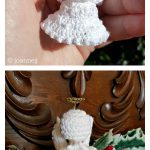 Peace on Earth Christmas Angel Ornament Free Crochet Pattern