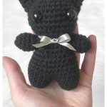 Shadow the Miniature Black Cat Free Crochet Pattern