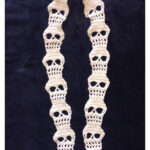 Skull Scarf Crochet Pattern