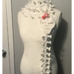 Skull and Spine Scarf Crochet Pattern