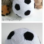 Soccer Ball Plushie Free Crochet Pattern