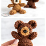 Tiny Teddy Bear Free Crochet Pattern