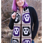 Wake the Dead Scarf Free Crochet Pattern