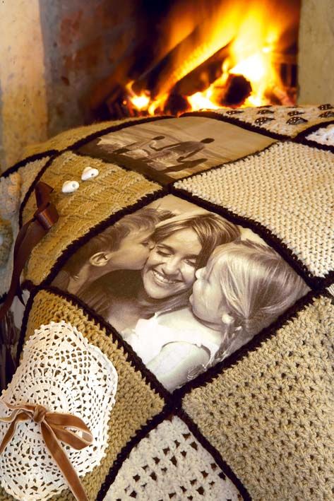 Photo Memory Crochet Blanket