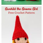 Amigurumi Christmas Gnome Girl Free Crochet Pattern