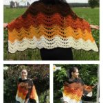 Autumn Moon Blanket Scarf Pattern and Video Tutorial