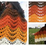 Autumn Moon Blanket Wrap Pattern