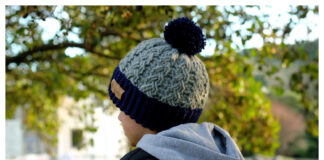 Carter Cable Beanie Hat Crochet Pattern