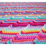 Classic Apache Tears Stitch Blanket Free Crochet Pattern