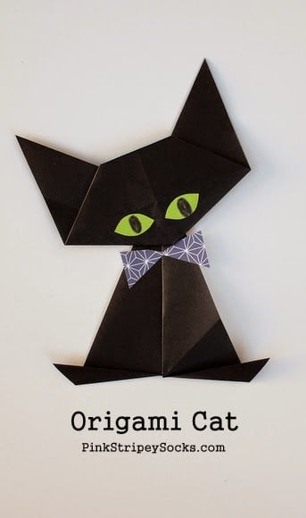 halloween paper origami