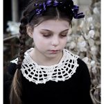 Halloween Web Collar Free Crochet Pattern and Video Tutorial