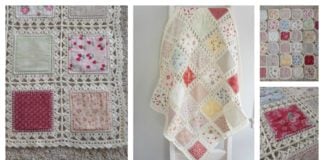 High Tea Fusion Quilt Free Crochet Pattern and Video Tutorial