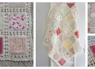 High Tea Fusion Quilt Free Crochet Pattern and Video Tutorial
