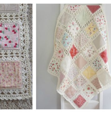 High Tea Fusion Quilt Free Crochet Pattern and Video Tutorial