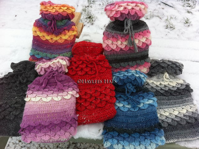 Hot Water Bottle Cover Free Crochet Pattern 