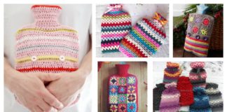 Hot Water Bottle Cover Free Crochet Patterns