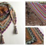 Lost in Time Shawl Free Crochet Pattern