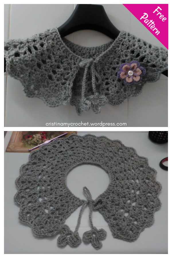 Lovely Collar Free Crochet Pattern