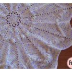 Round Ripple Afghan Baby Blanket Free Crochet Pattern