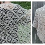 Skull Shawl Free Crochet Pattern