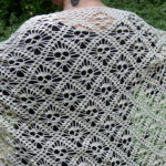 Skull Shawl Free Crochet Pattern