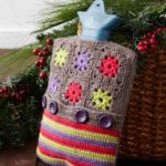 Hot Water Bottle Cover Free Crochet Pattern