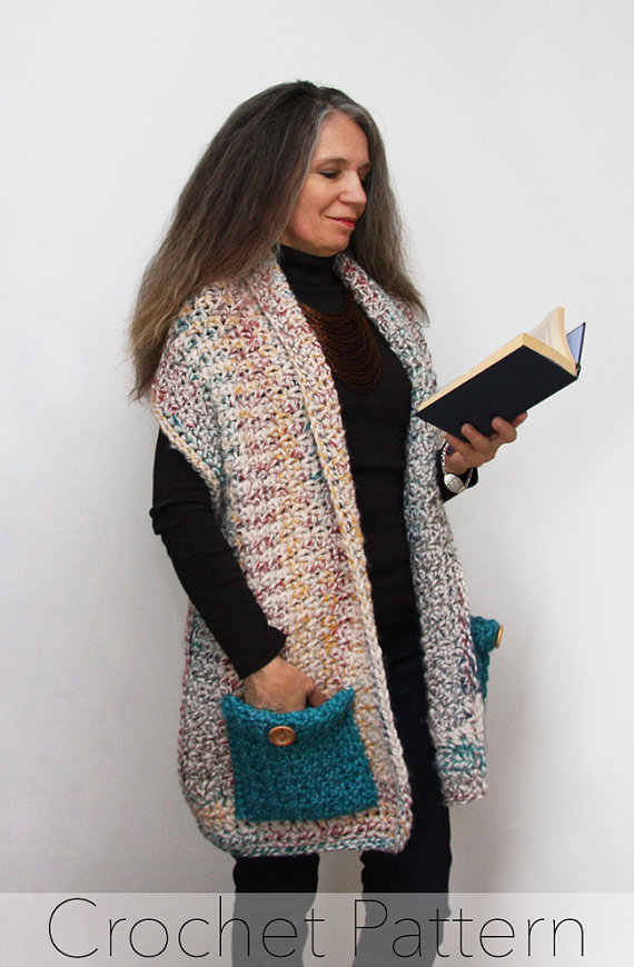 Reader's Wrap Crochet Pattern