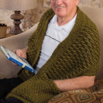 Favorite Guy Reader’s Wrap Free Crochet Pattern