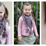 Adorable Owl Scarf Knitting Pattern