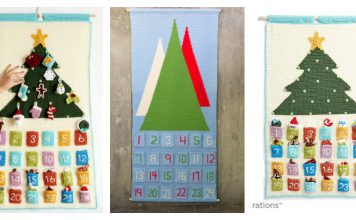 Advent Countdown Calendar Free Crochet Pattern
